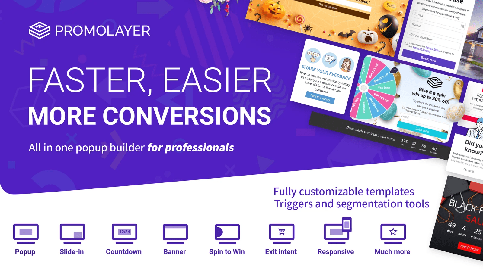 Promolayer popups for pros screenshot 1