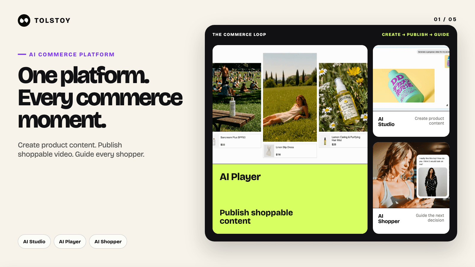 Tolstoy: Shoppable Video & UGC screenshot 1