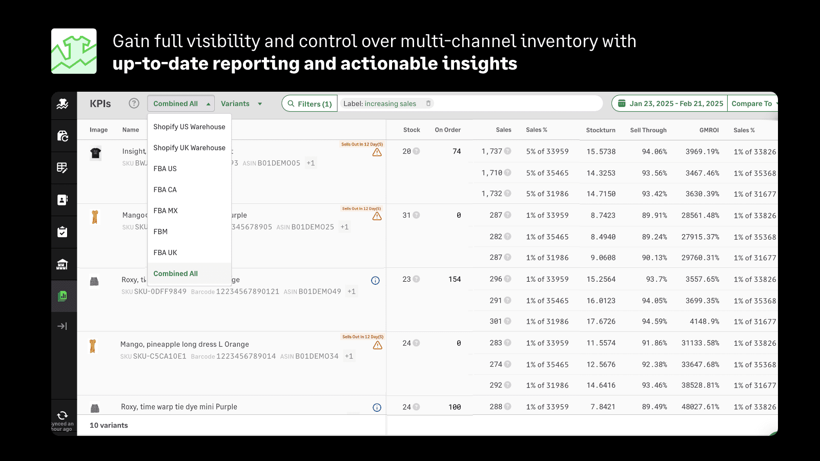 Inventory Planner by Sage screenshot 1