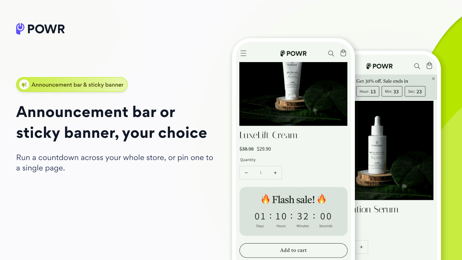 POWR Countdown Timer Bar screenshot 2