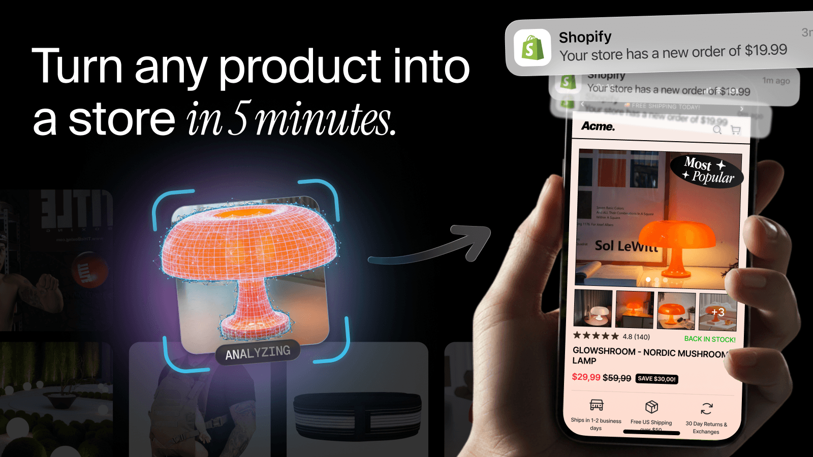 Dropmagic: AI Store Builder screenshot 1