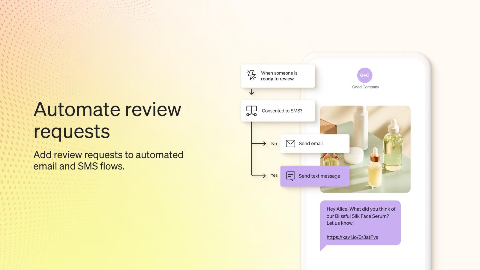 Klaviyo: Product Reviews screenshot 1