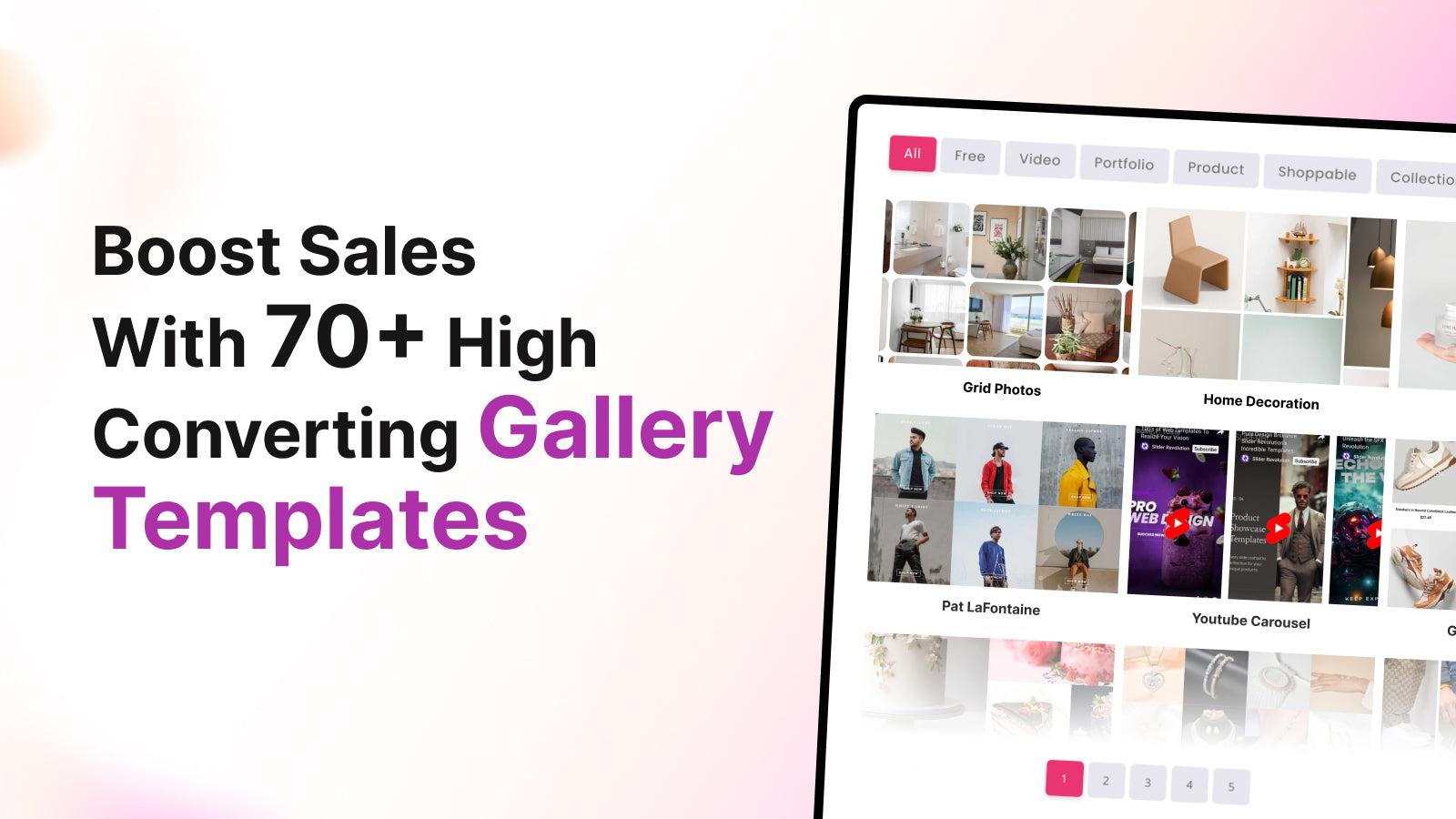 EGG:Shoppable Video & Gallery screenshot 1