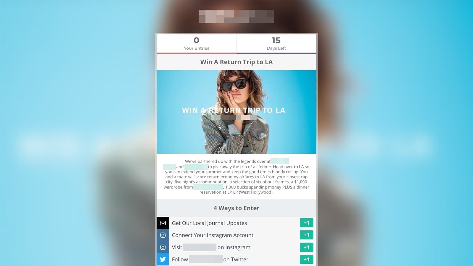Gleam Competitions screenshot 2