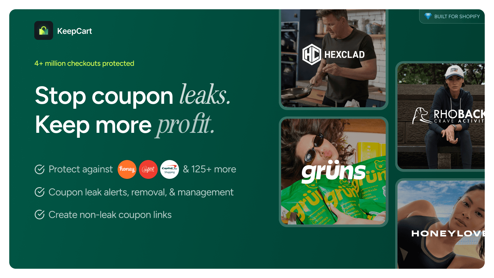 KeepCart: Stop Coupon Leaks screenshot 1