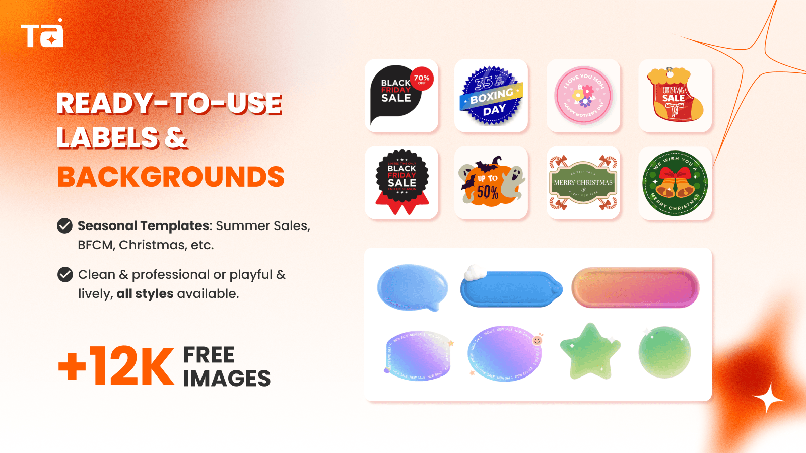 TA AI Product Labels & Badges screenshot 2
