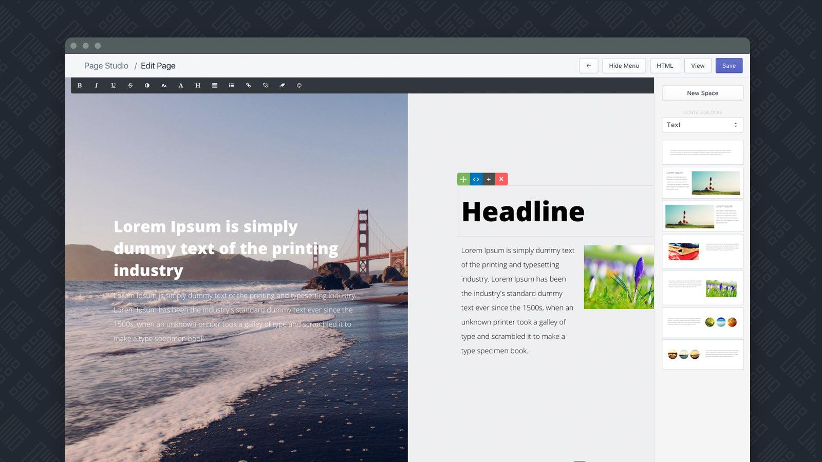 Page Studio screenshot 1