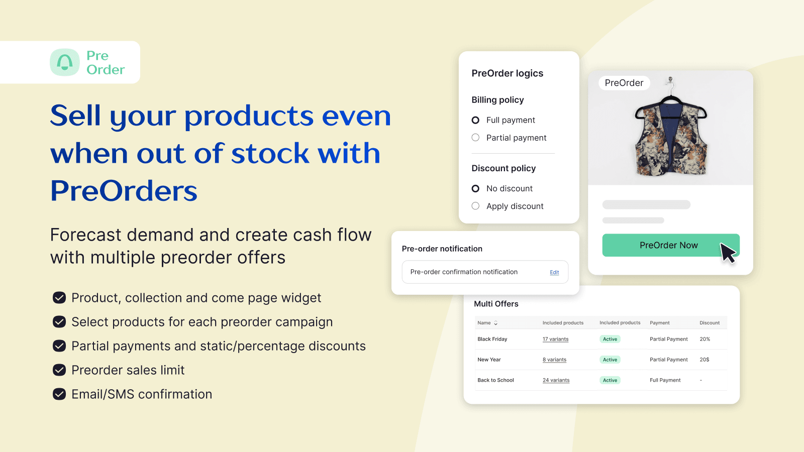 Notify Me! Back in Stock Alert screenshot 2