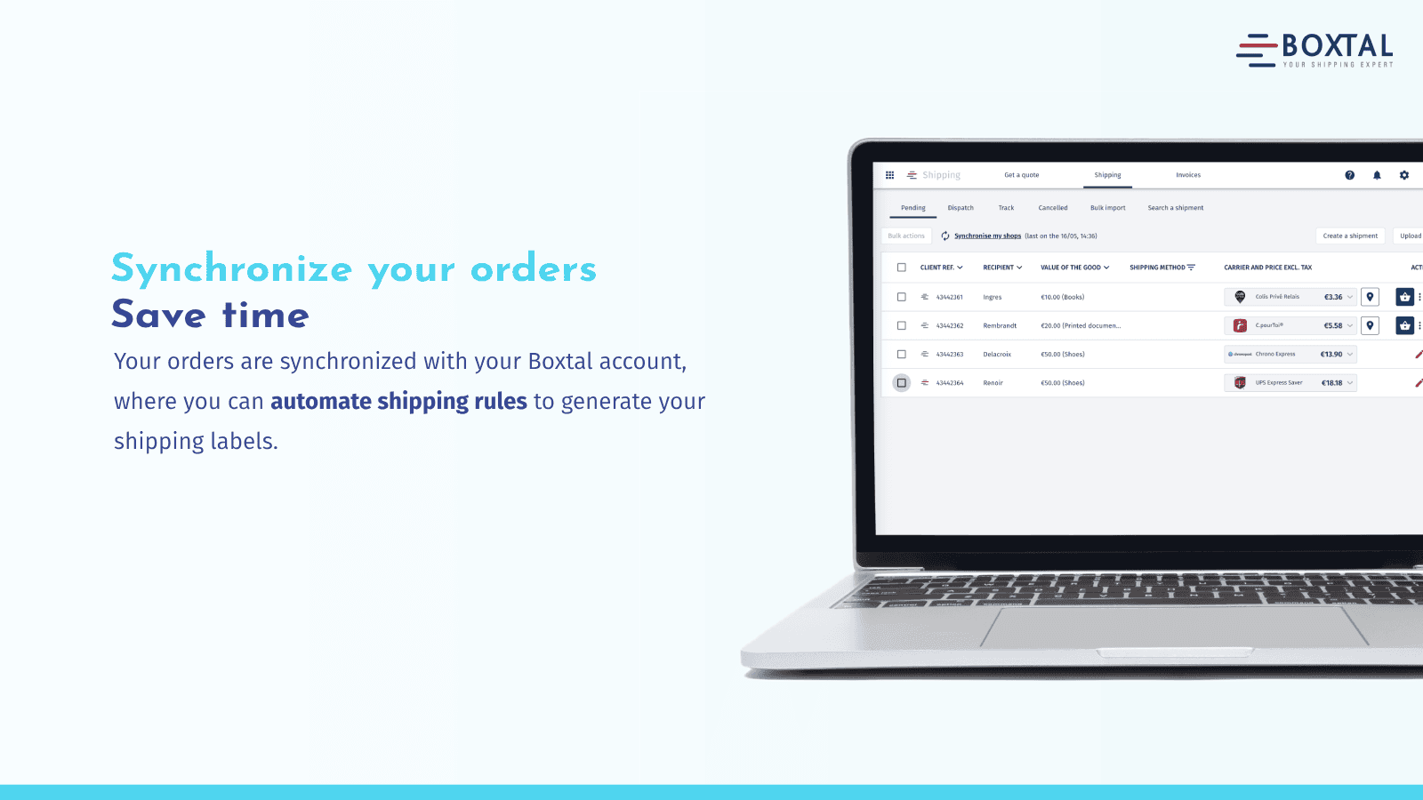 Boxtal ‑ Shipping solution screenshot 2
