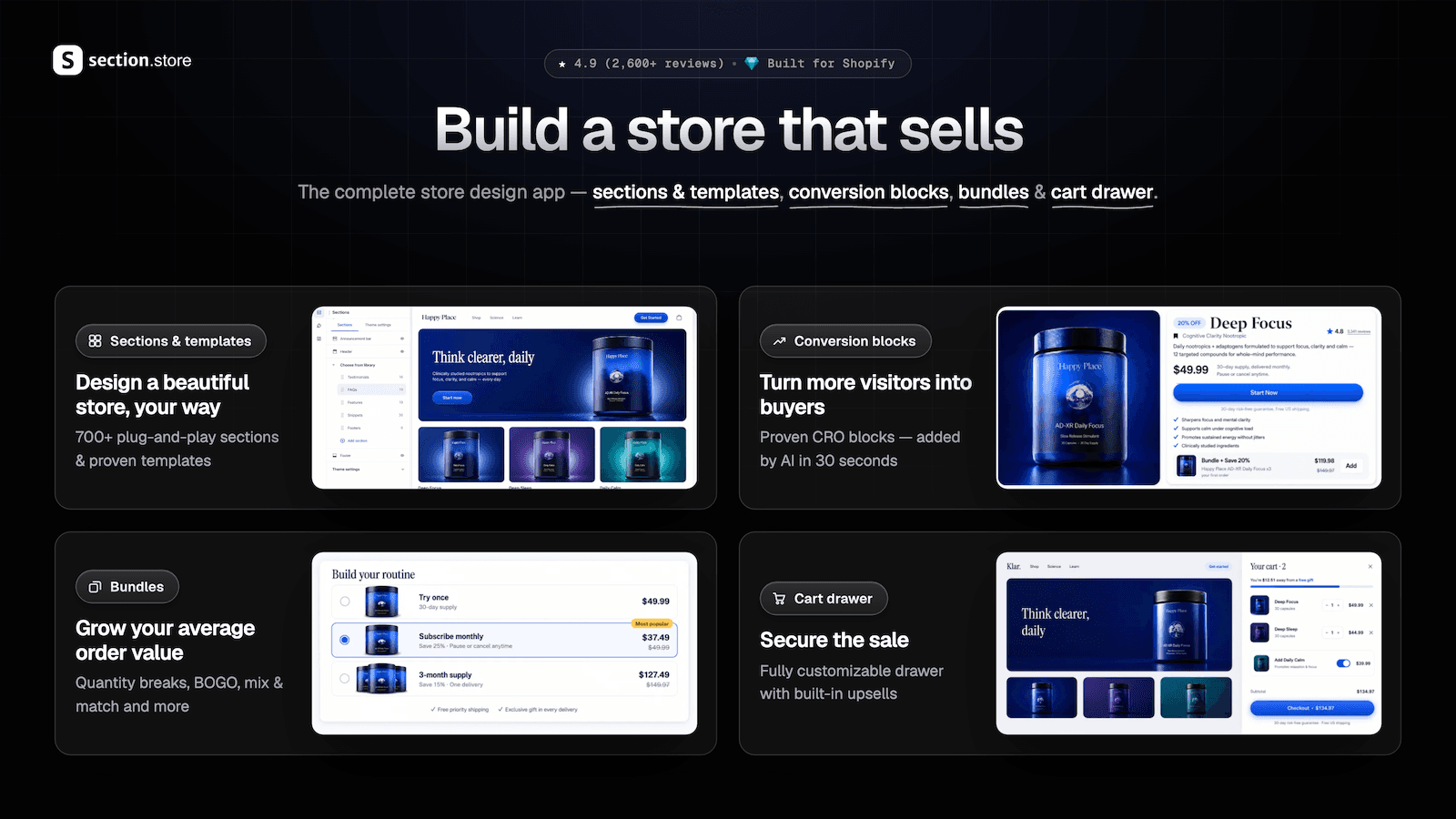 Section Store: Theme Sections screenshot 2
