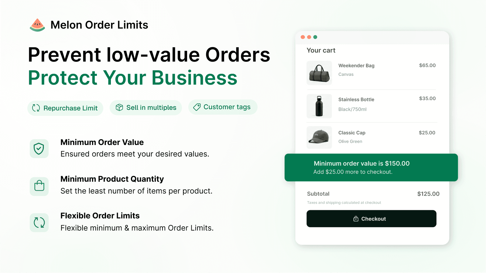 Melon Minimum Order Quantity screenshot 1