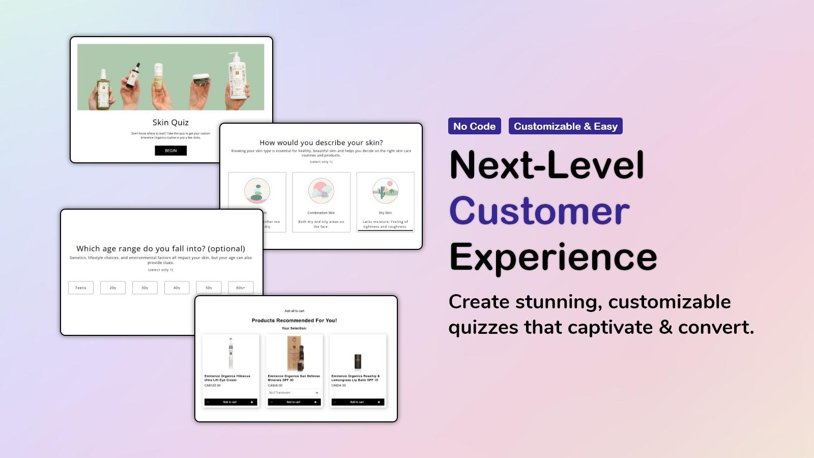 Quizify ‑ Product Quiz Builder screenshot 1