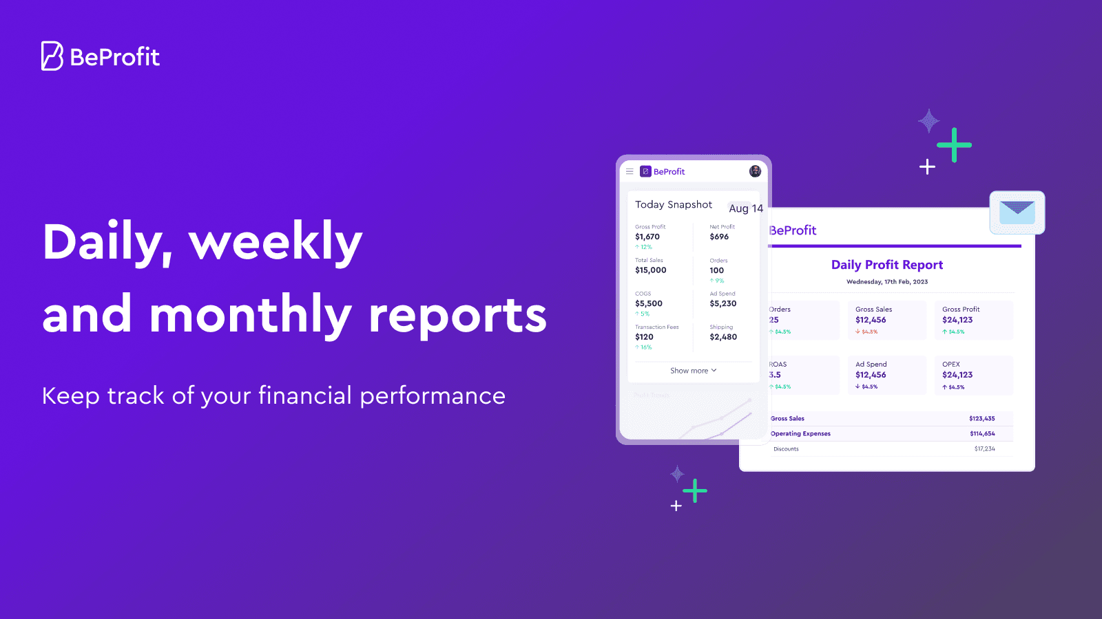 BeProfit ‑ Profit Analytics screenshot 2