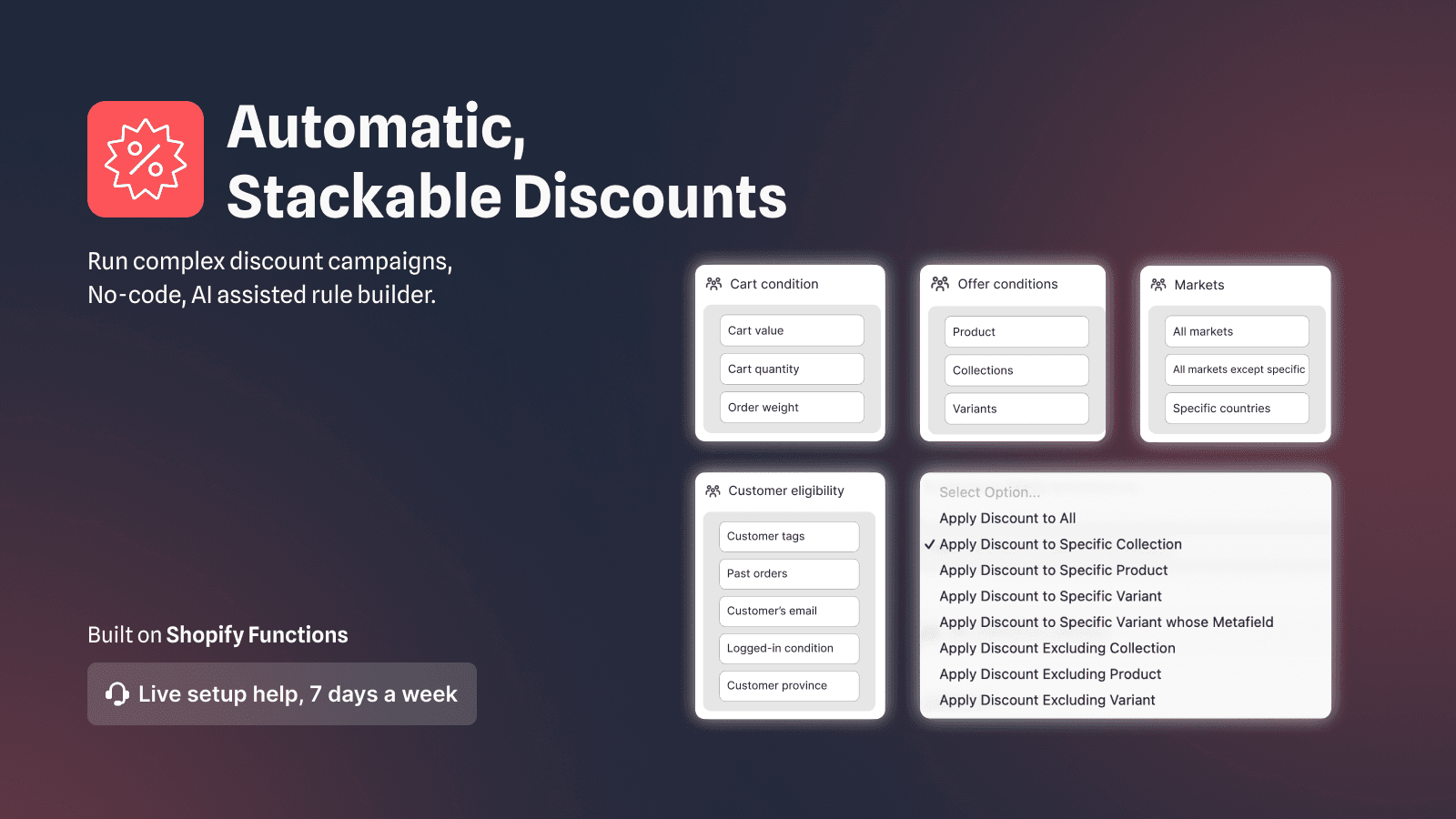 AIOD Automatic Discount & Gift screenshot 1