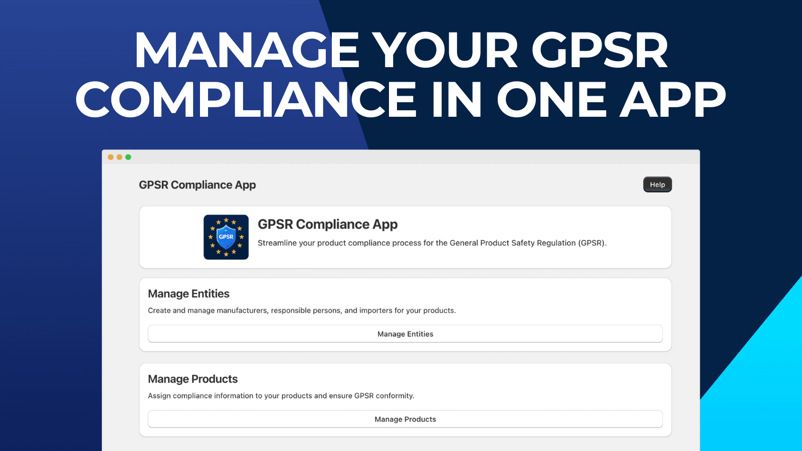 GCM | GPSR Compliance & GARAN screenshot 2