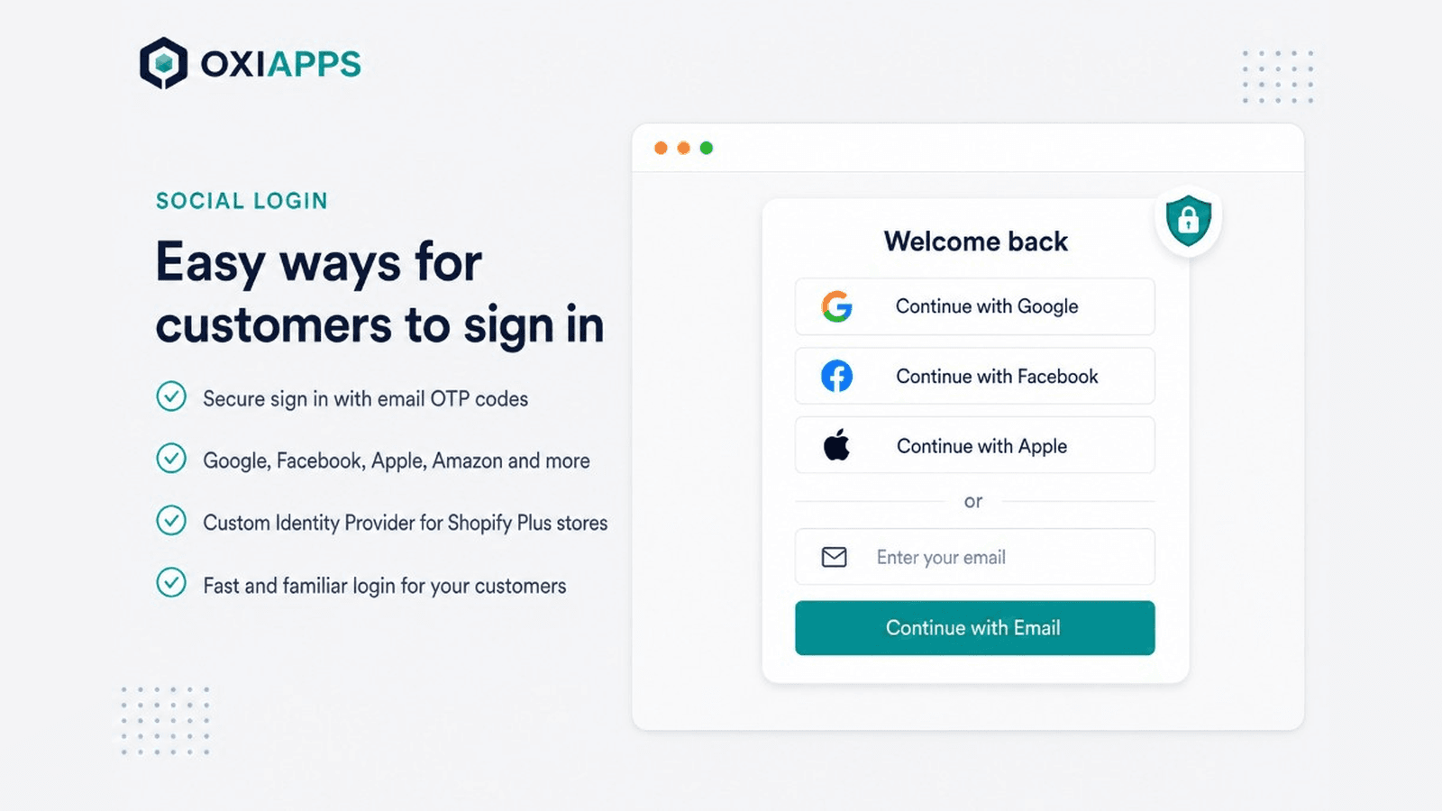 Oxi: Social Login & Wishlist screenshot 2