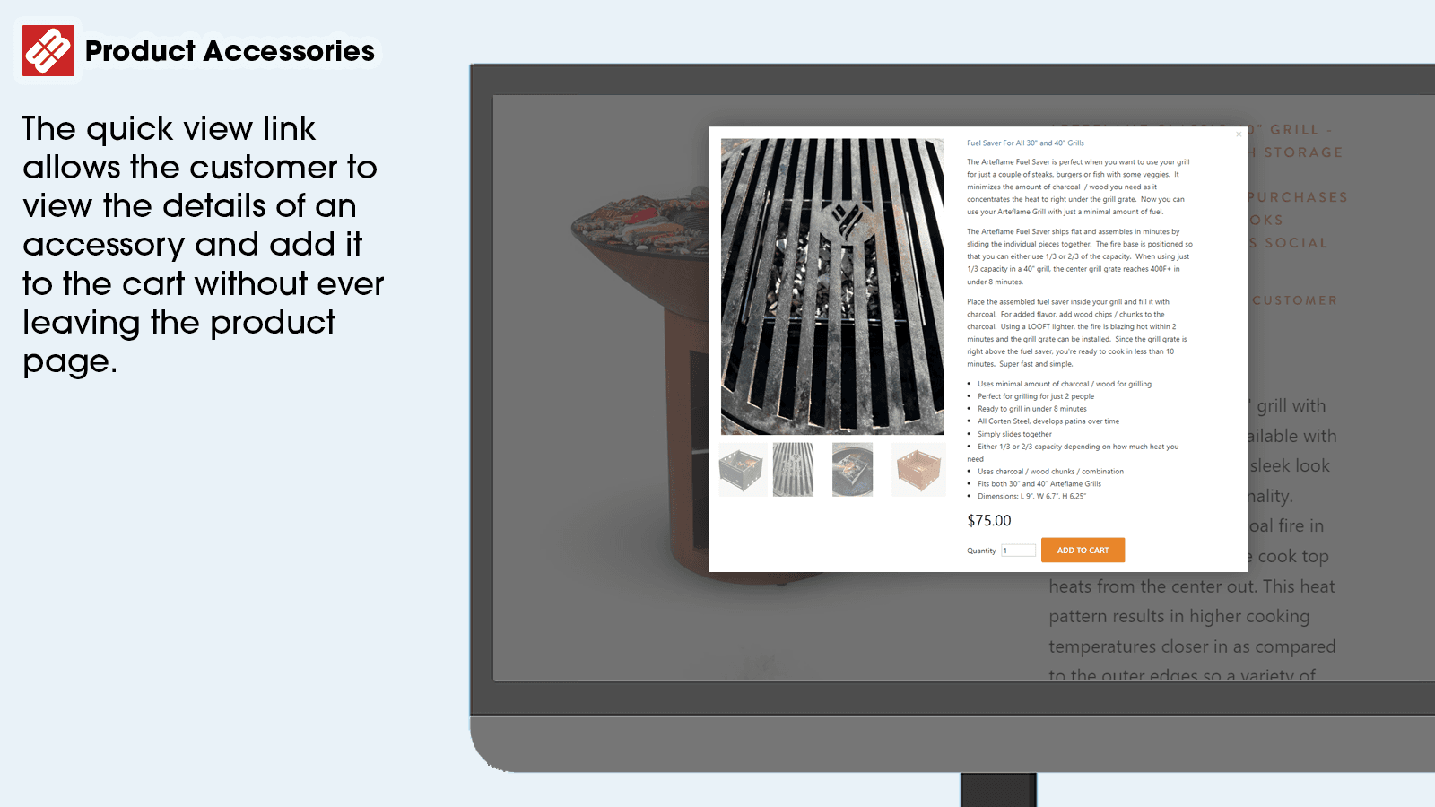 W3 Product Accessories screenshot 2