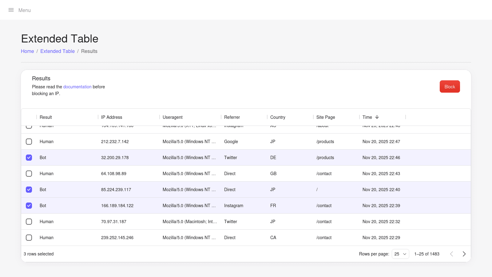 Negate ‑ Bot Protection screenshot 2