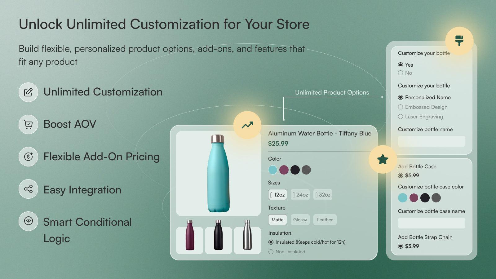 SC Product Options screenshot 1