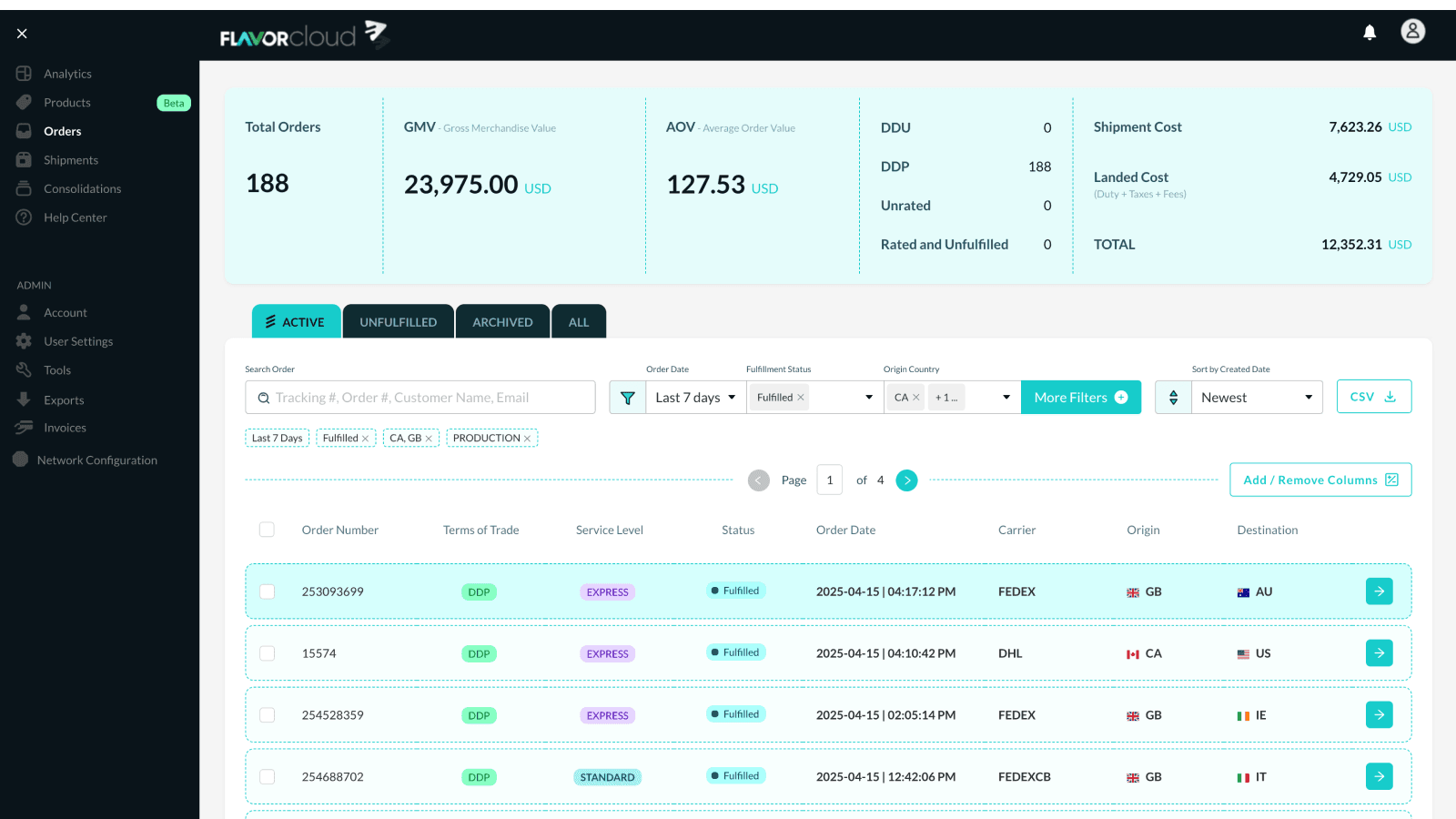 FlavorCloud – AI Cross‑Border screenshot 1