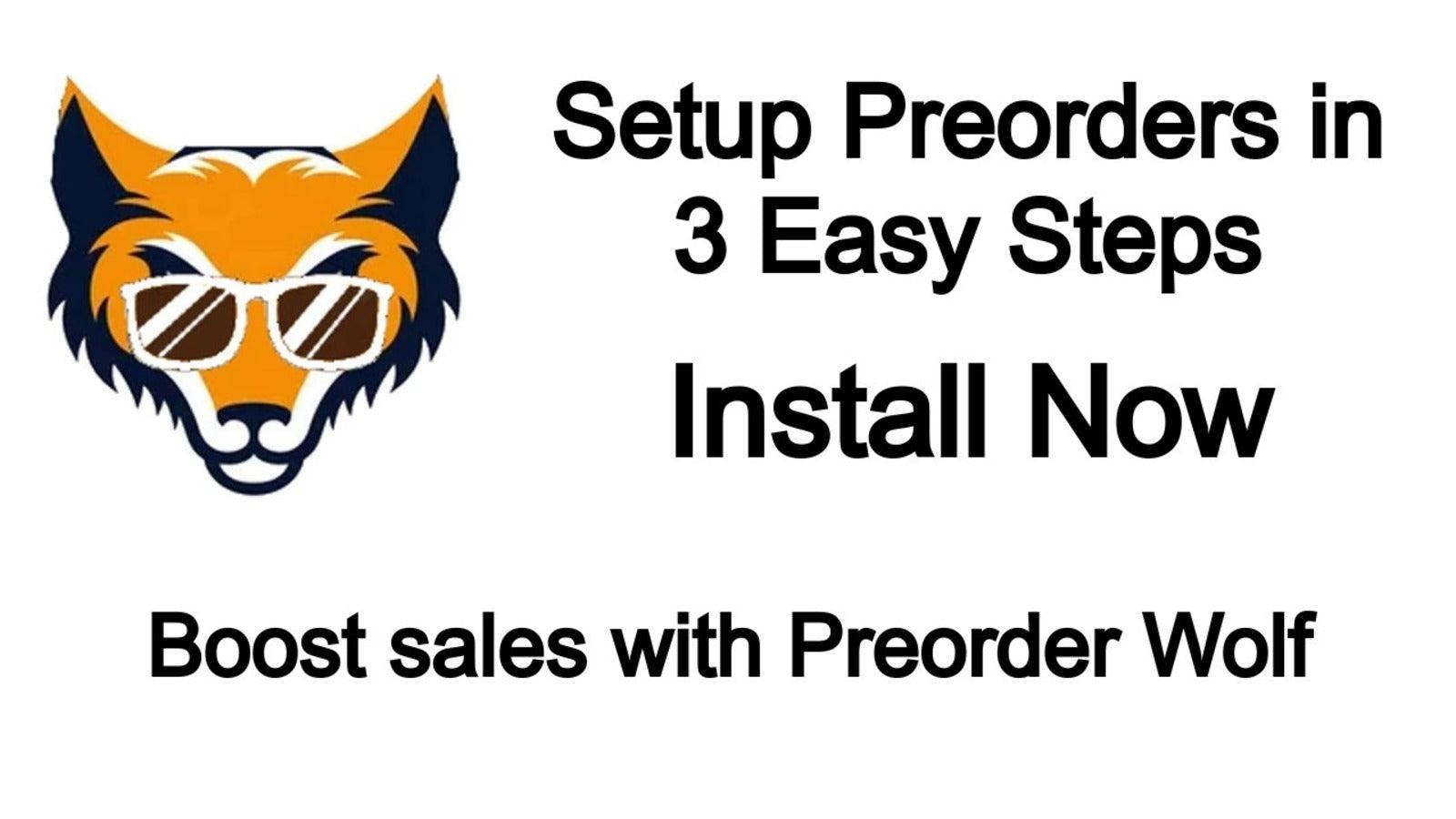 Preorder Wolf | Pre order now screenshot 1