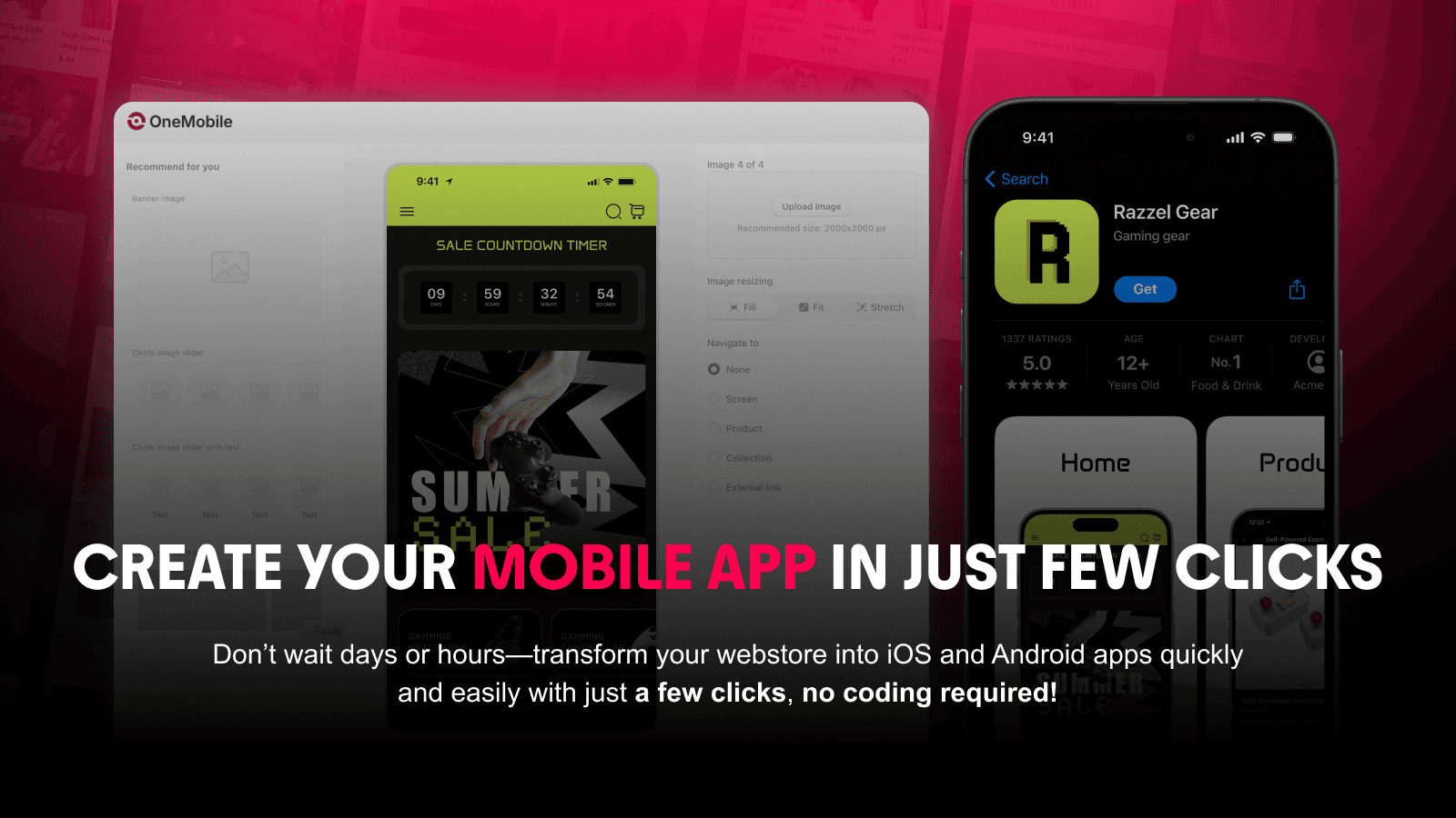 OneMobile ‑ Mobile App Builder screenshot 2