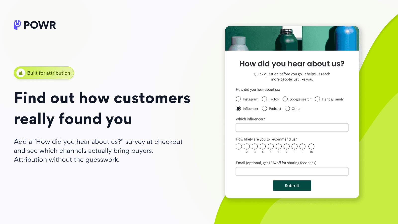POWR: Customer Survey | Poll screenshot 2
