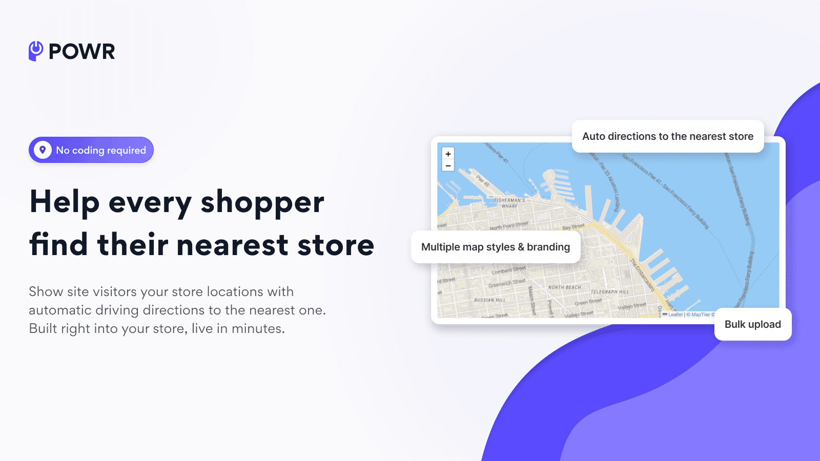 POWR: Store Locator Map screenshot 1