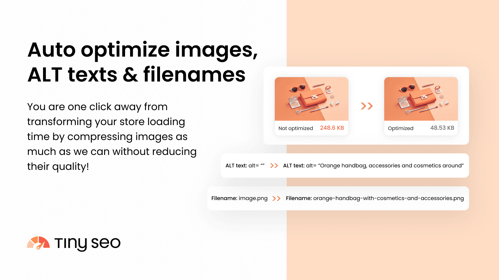 Tiny SEO Speed Image Optimizer screenshot 1