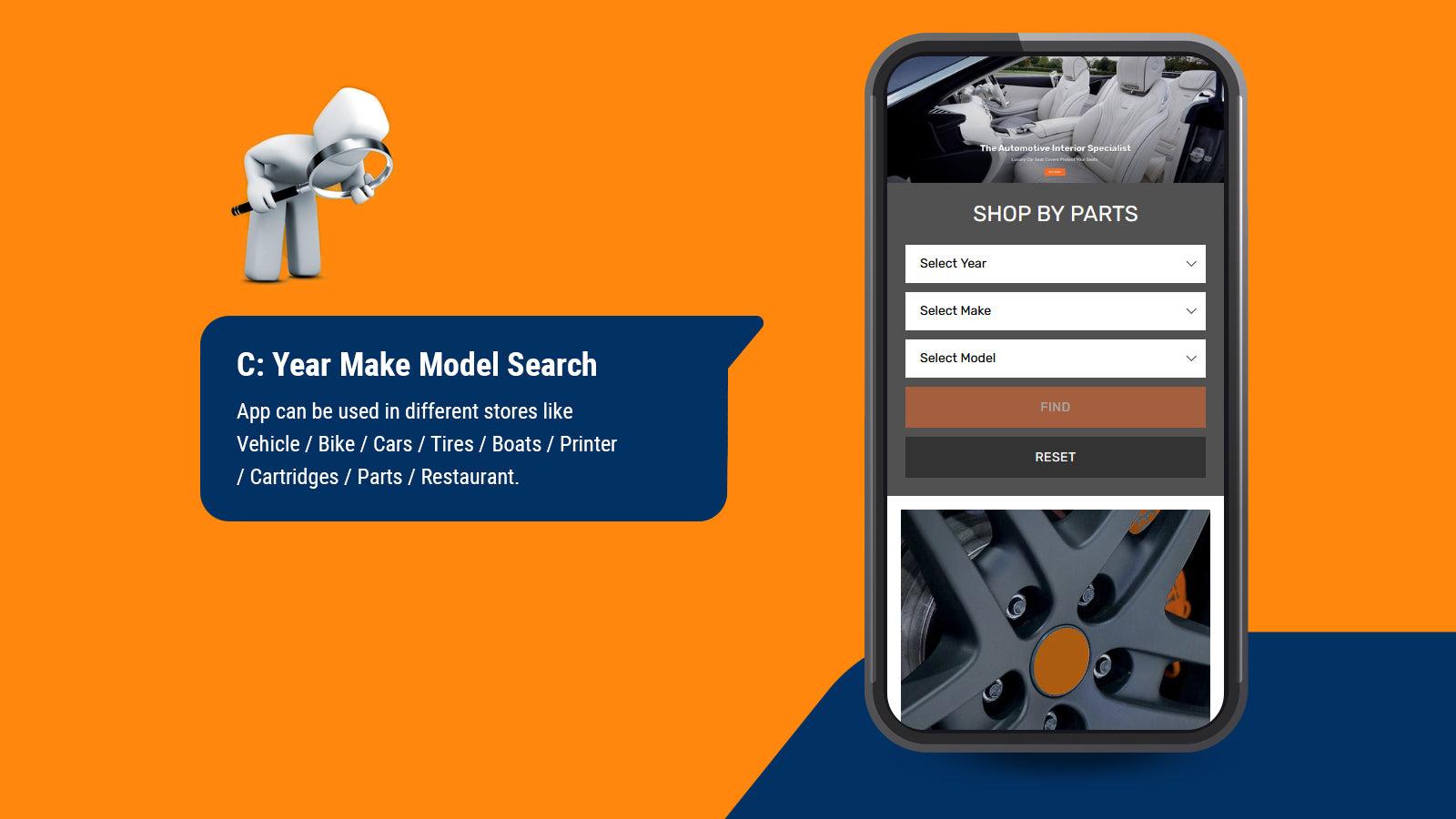 C: Year Make Model Search screenshot 1