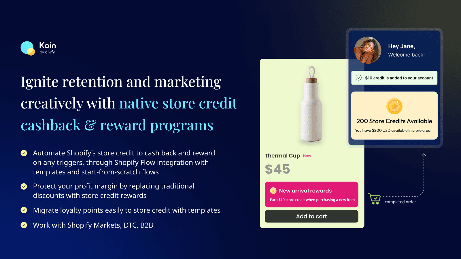 Koin Store Credit & Rewards screenshot 1