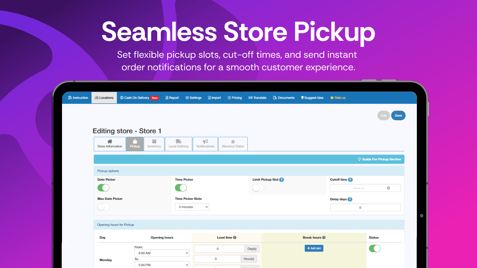 RP Local Pickup & Delivery screenshot 2