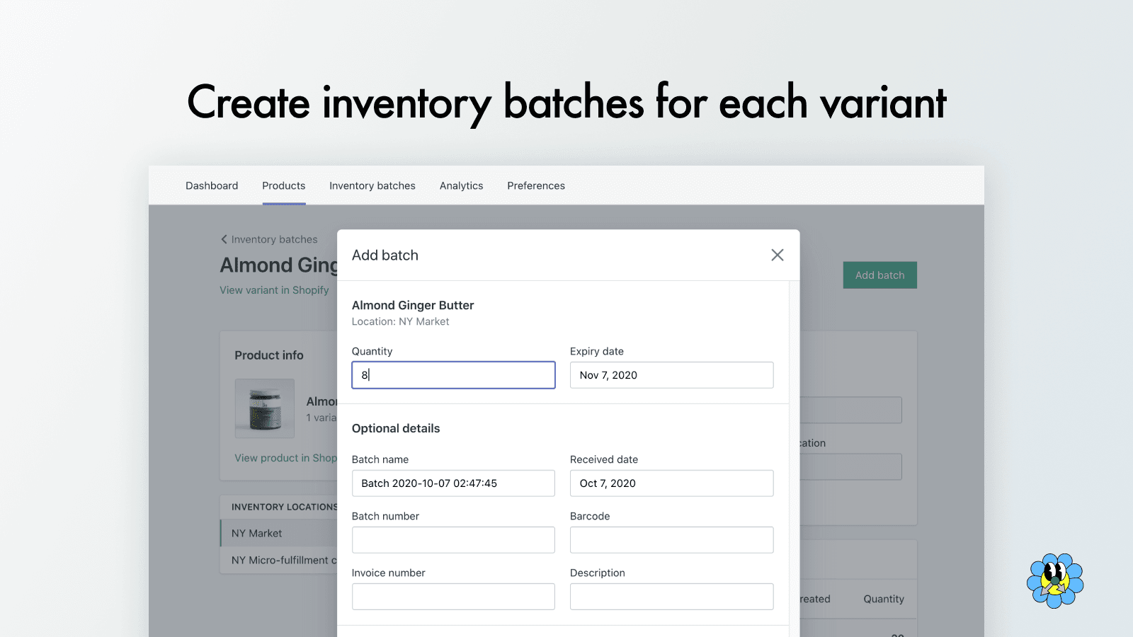 Freshly Batch Inventory screenshot 2