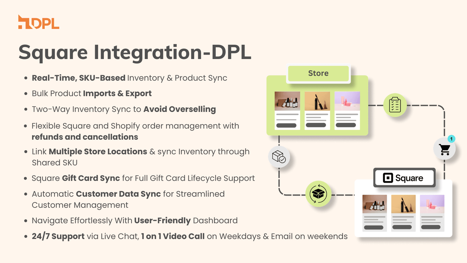 DPL Square Integration screenshot 1