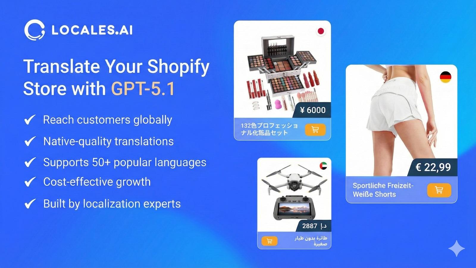 Locales.ai: AI Translate ‑GPT5 screenshot 1
