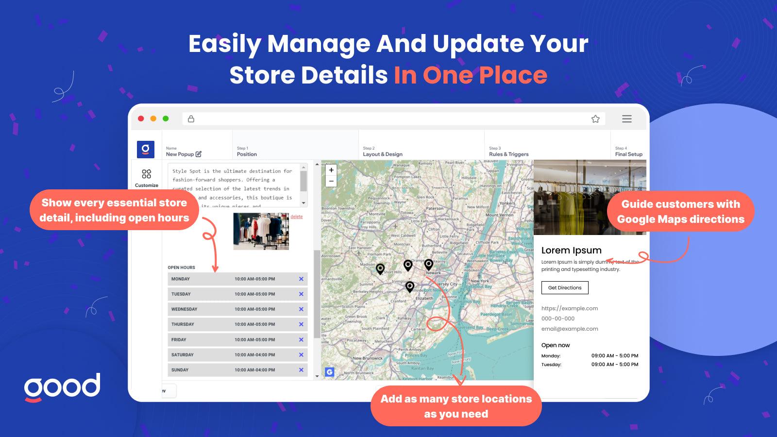 GA: Google Maps+Store Locator screenshot 2