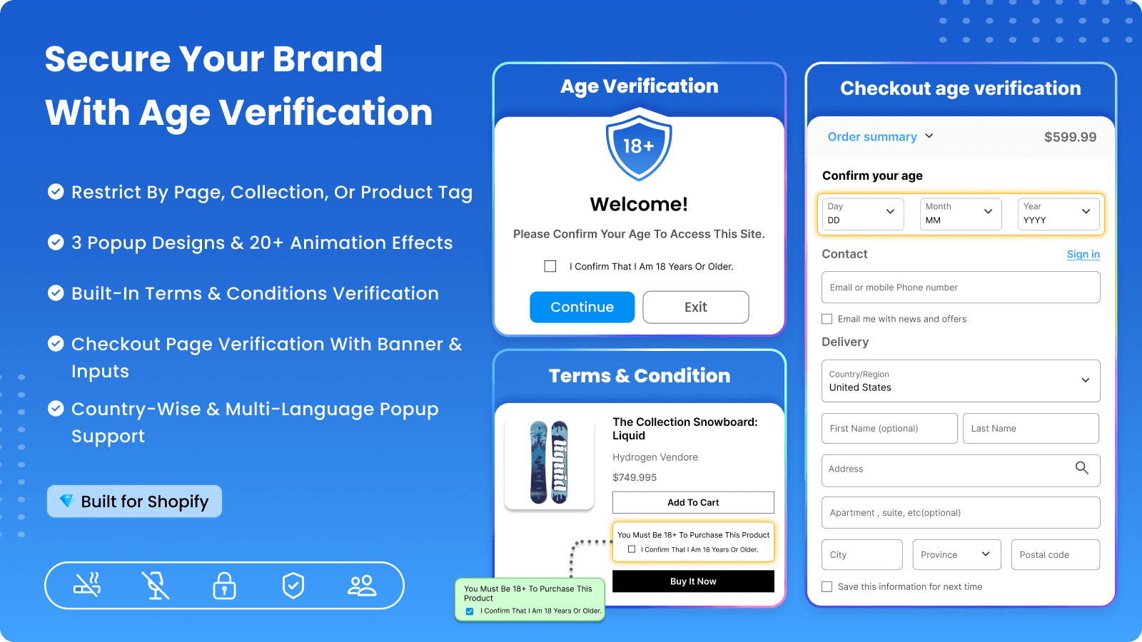 AVP ‑ Age Verification Popup screenshot 2