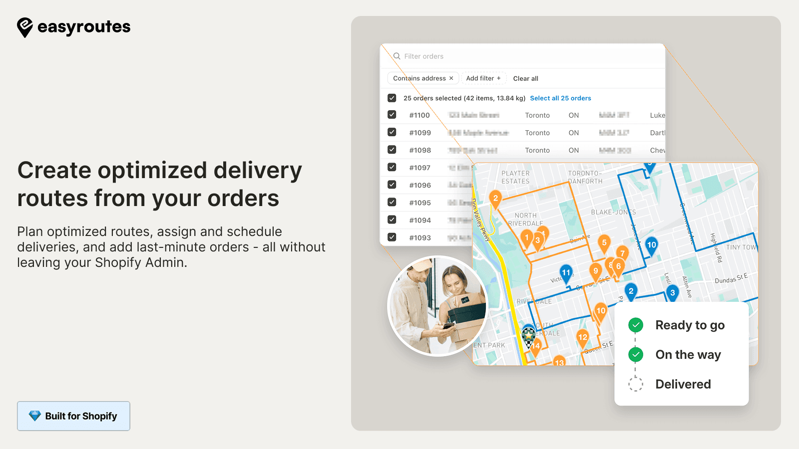 EasyRoutes Local Delivery screenshot 1