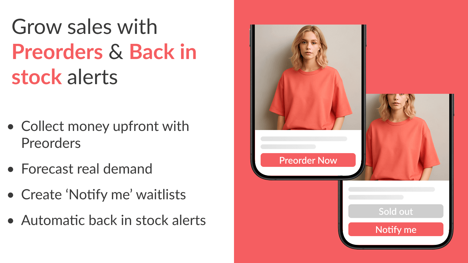 Preorder, Back in stock Duck screenshot 1