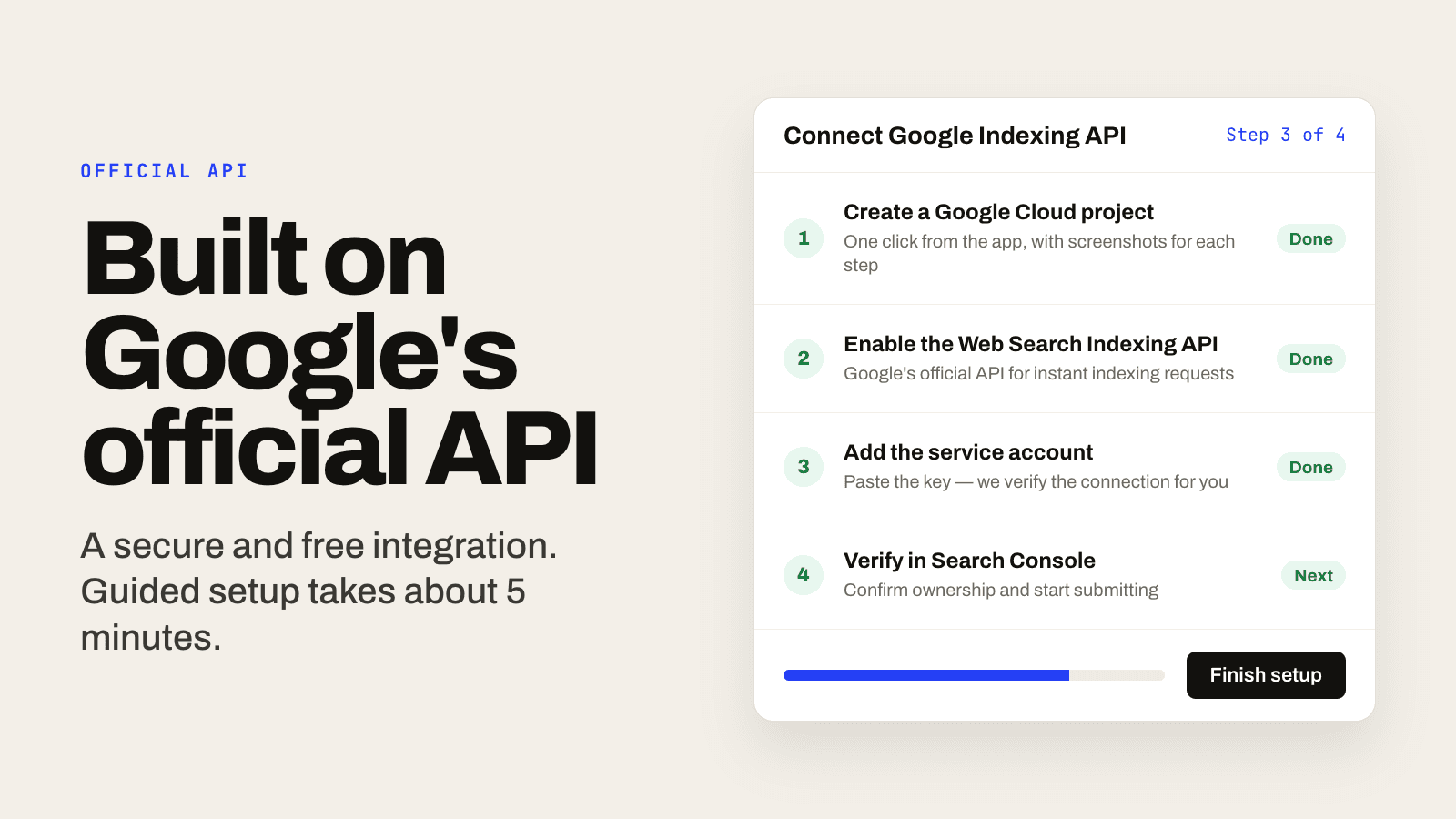Index: Get Found on Google screenshot 2
