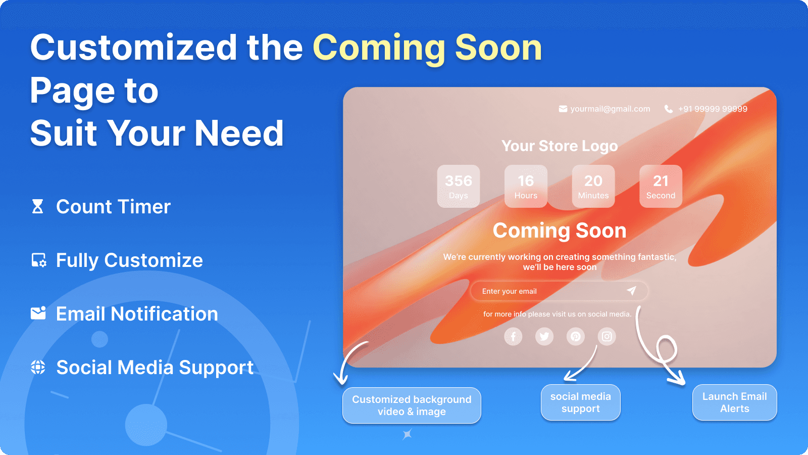 Coming soon ‑ cs screenshot 2