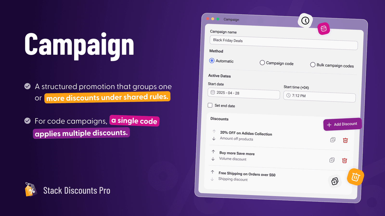 Stack Discounts Pro screenshot 2