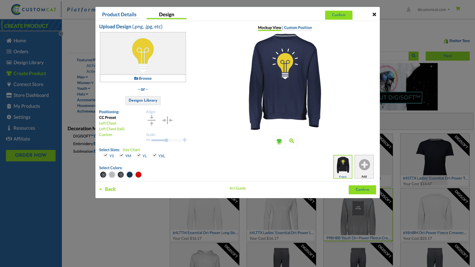 CustomCat: Print on Demand screenshot 1