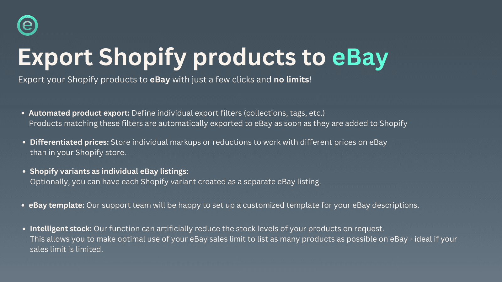 eBay Sync & Importer LionzApps screenshot 2