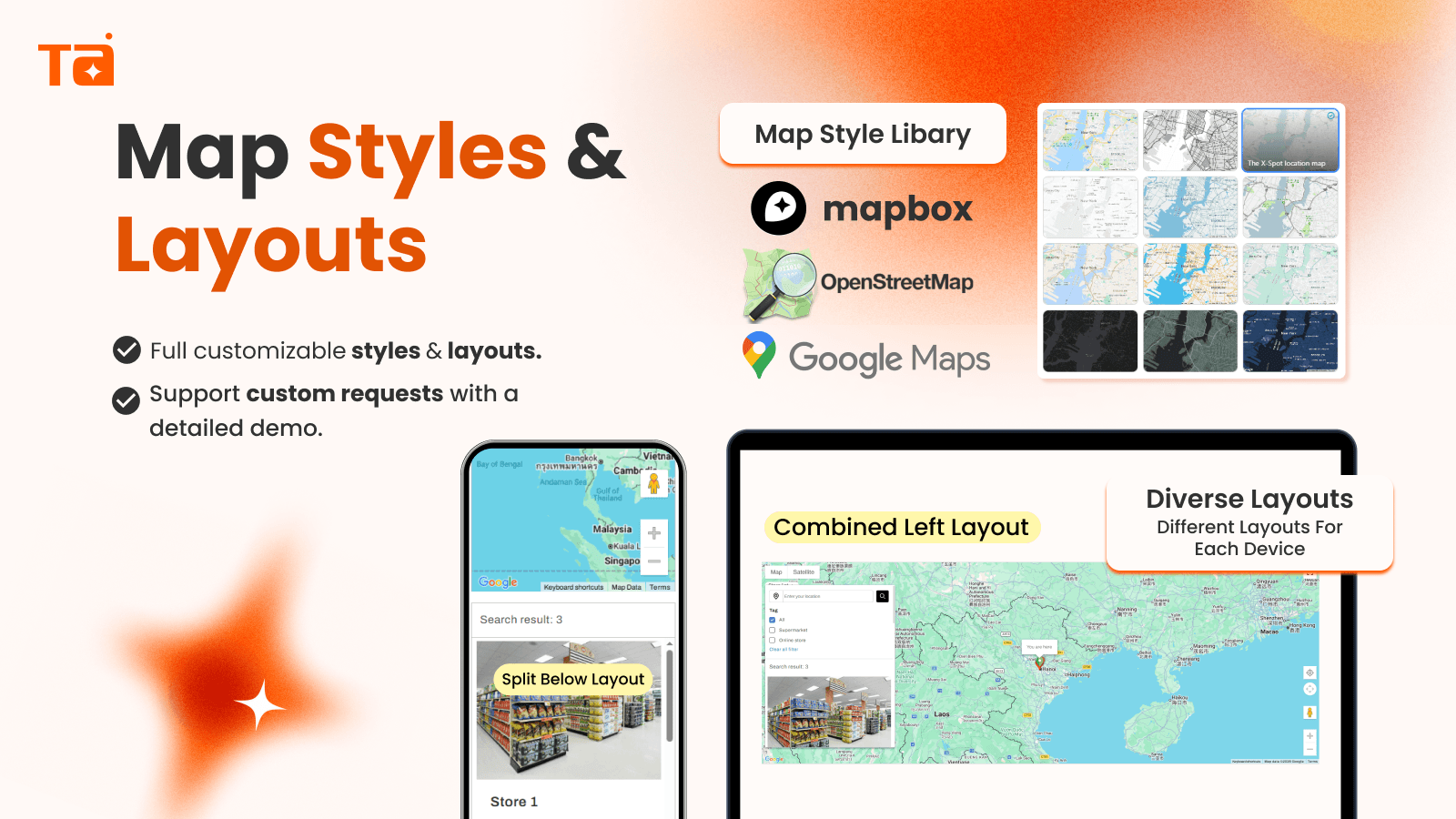 TA MAPPY: Store Locator & Maps screenshot 2