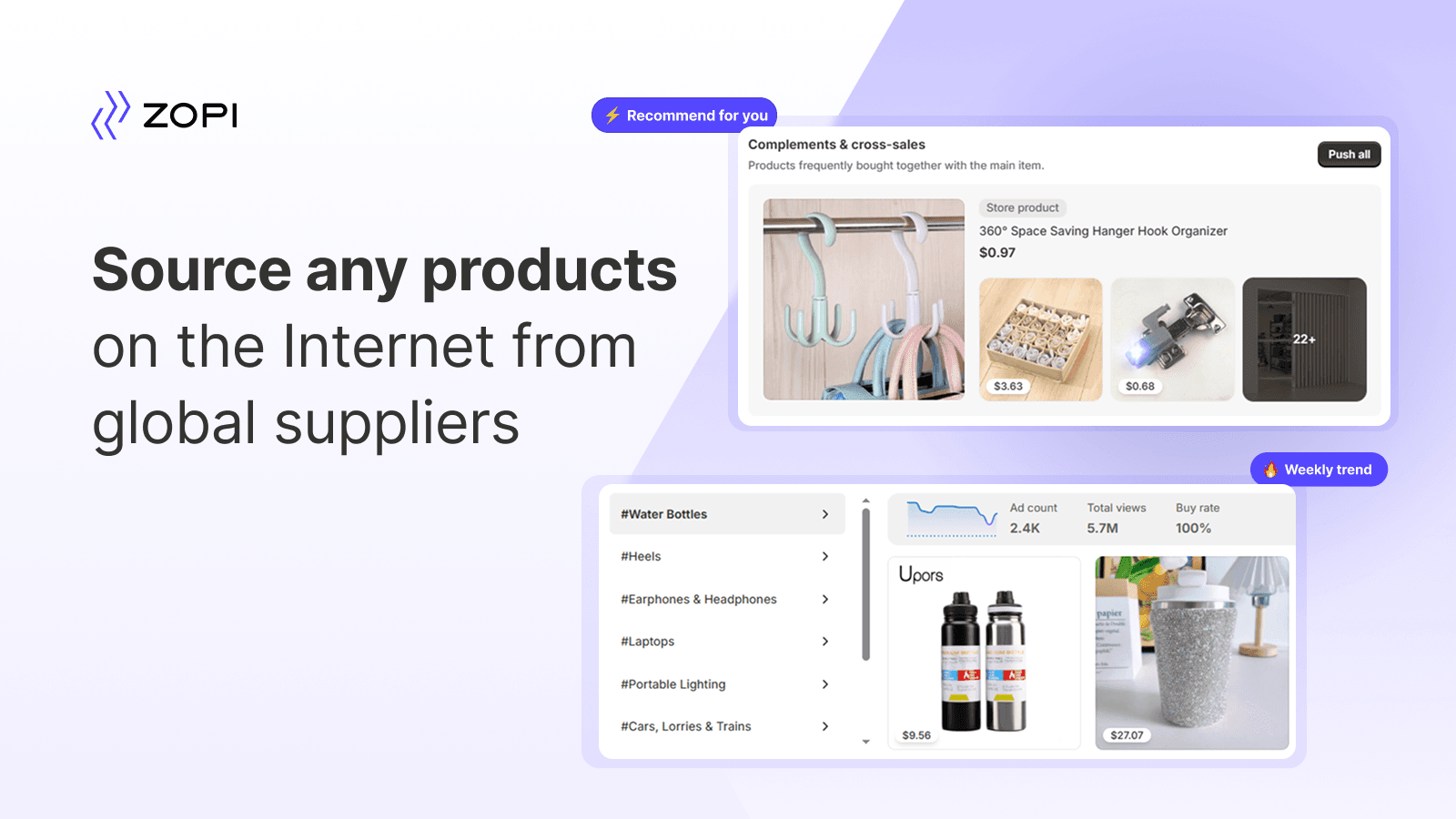 Zopi: AI AliExpress Dropship screenshot 1