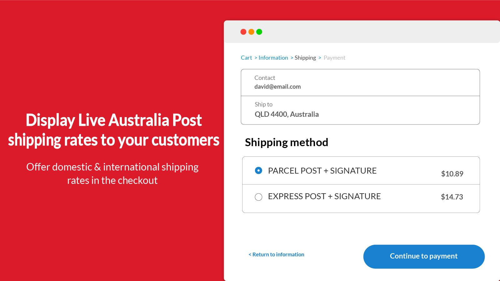 PluginHive Australia Post Ship screenshot 1
