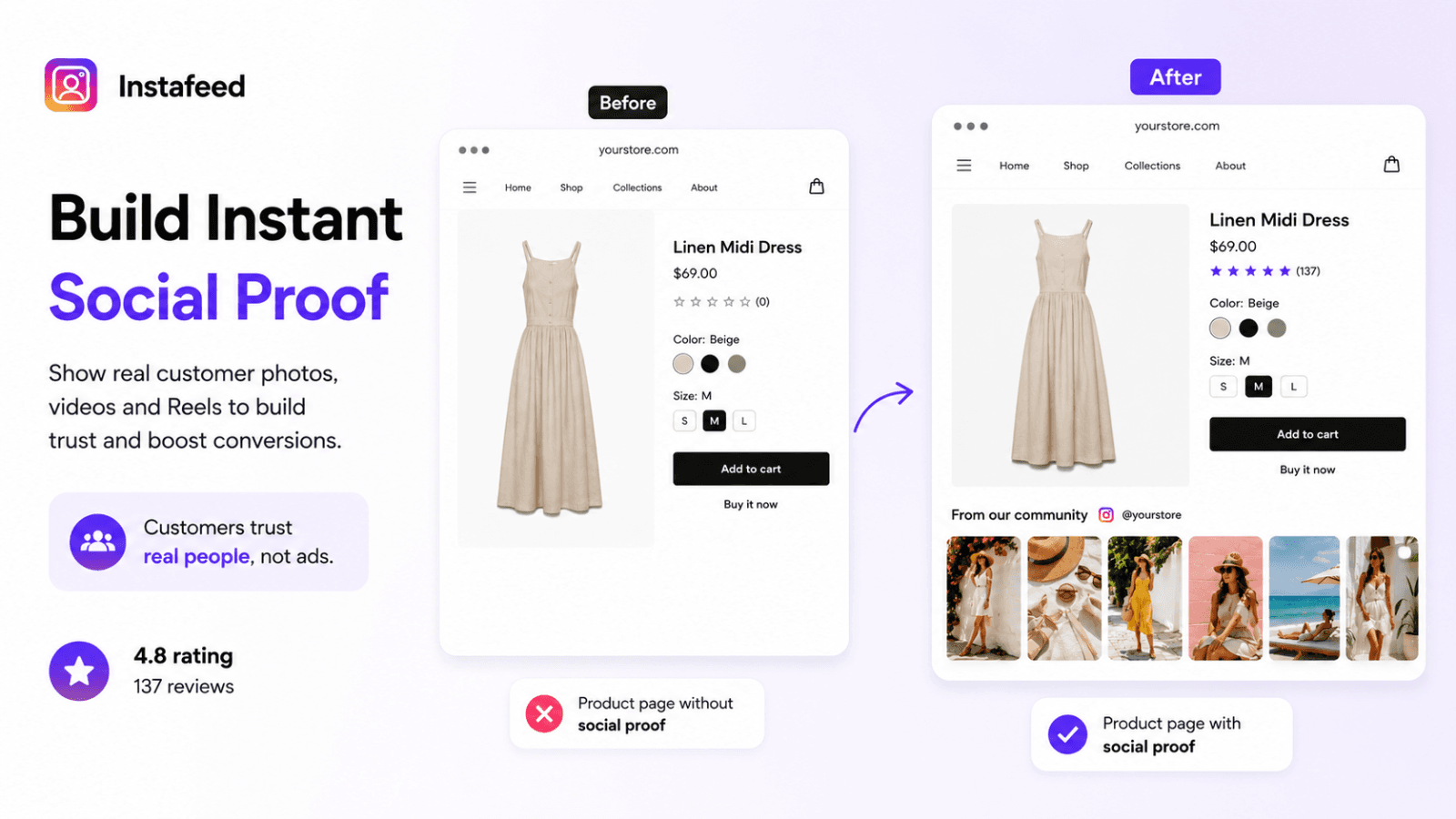 Instafeed: For Instagram Feed screenshot 2