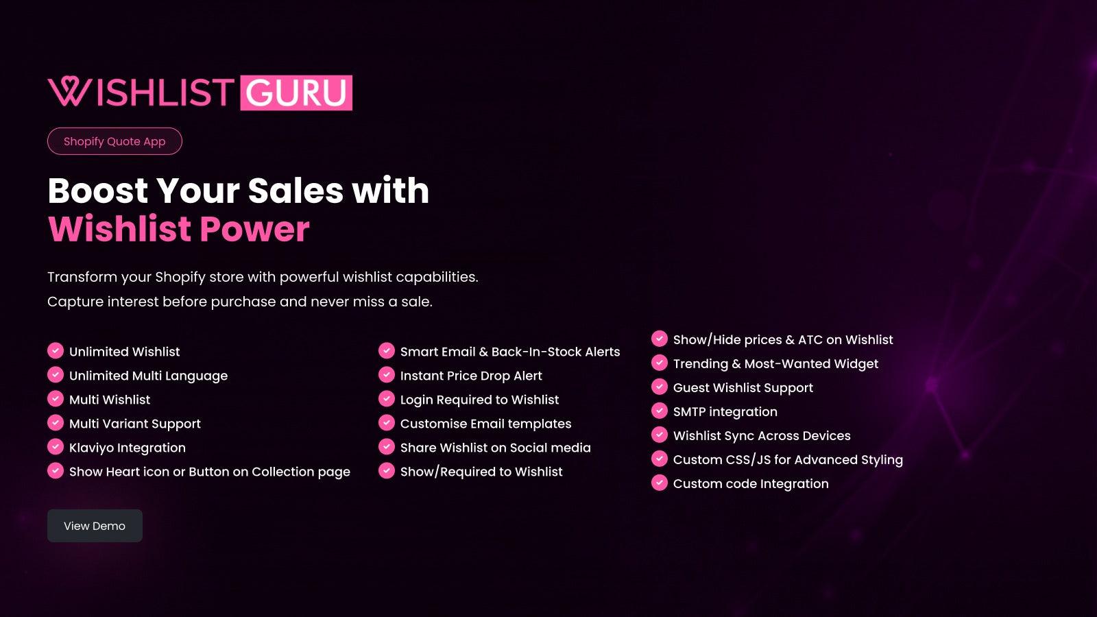 Wishlist Guru: Favorites List screenshot 1