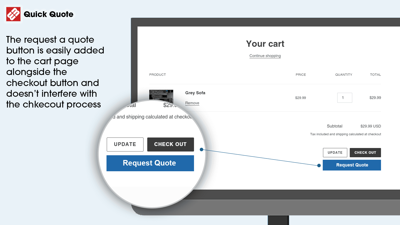 Quick Quote ‑ Request a Quote screenshot 1